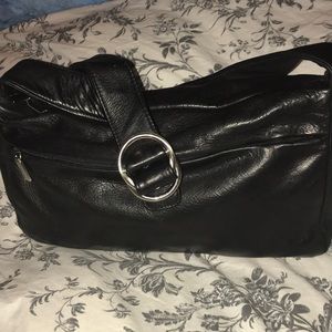 Perlina Leather shoulder bag